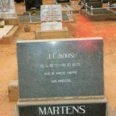 MARTENS J.C. 1873-1970