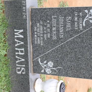 MARAIS Sarel Johannes Lodewikus 1951-1994