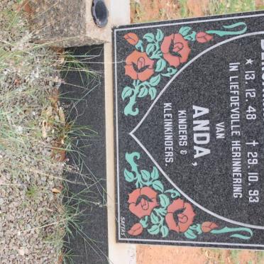 MAREE Benjamin Cornelius 1948-1993