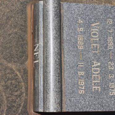 NEL David Hermanus 1890-1975 &amp; Violet Adele 1889-1976