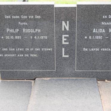 NEL Philip Rudolph 1885-1970 &amp; Alida Maria 1892-1974