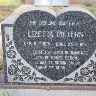 PIETERS Lizetta 1971-1971