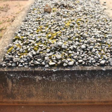 PIENAAR Martha Johanna nee CLOETE 1888-1936