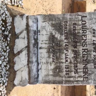 REYNEKE Lourens 1875-1936