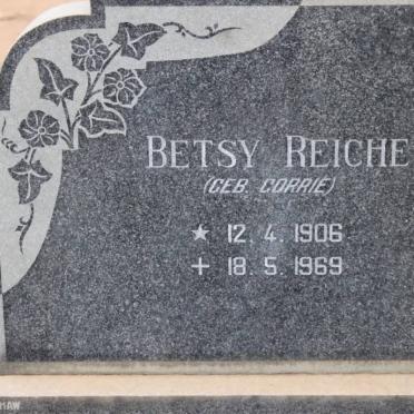 REICHE Betsy nee CORRIE 1906-1969