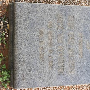 RENSBURG Theunis Jacobus Philippus, Janse van 1890-1968 &amp; Ruby Enid Augusta PARKER 1909-1967