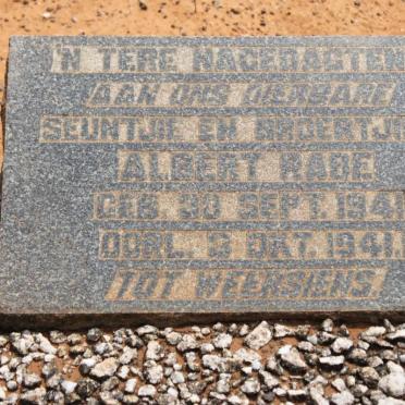 RABE Albert 1941-1941