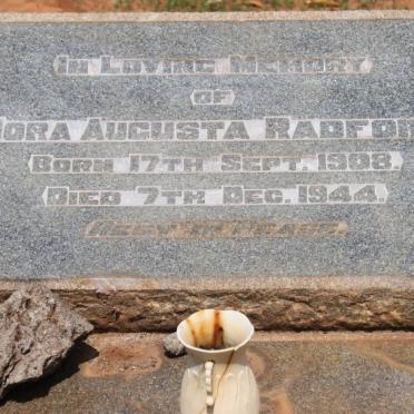 RADFORD Dora Augusta 1908-1944