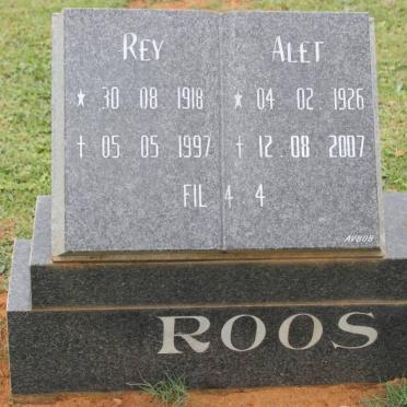 ROOS Rey 1918-1997 &amp; Alet 1926-2007