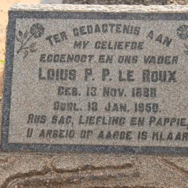 ROUX Louis P.P., le 1888-1950