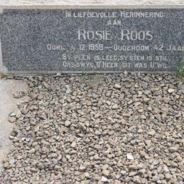 ROOS Rosie -1958