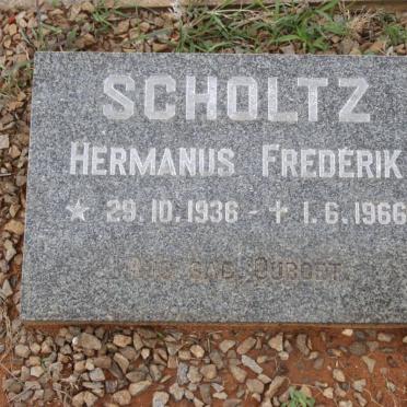 SCHOLTZ Hermanus Frederik 1936-1966
