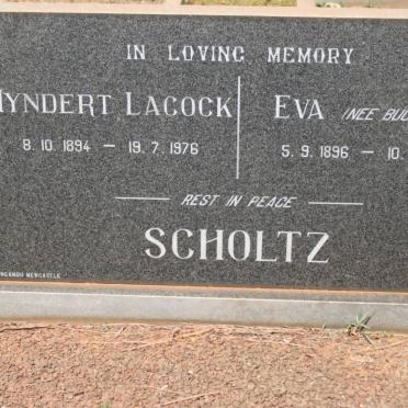 SCHOLTZ Myndert Lacock 1894-1976 &amp; Eva BUCKENHAM 1896-1984