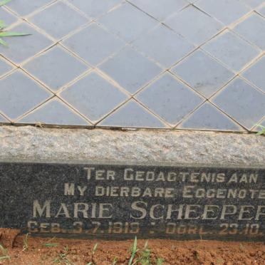 SCHEEPERS Marie 1919-1961