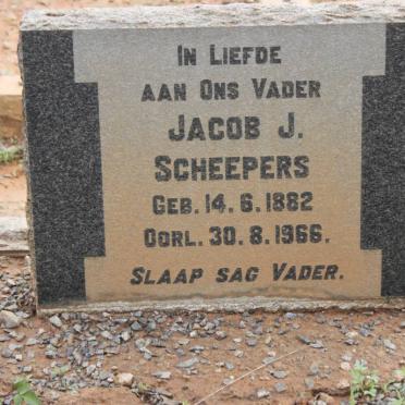 SCHEEPERS Jacob J. 1882-1966