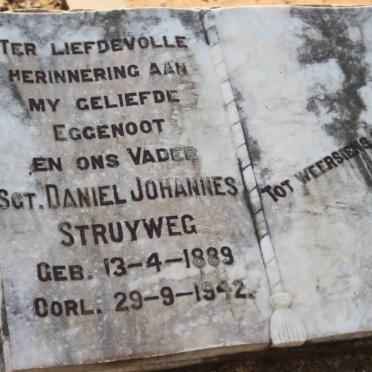 STRUYWEG Daniel Johannes 1889-1942