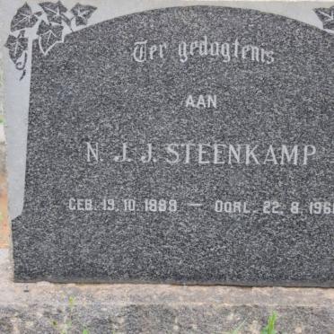STEENKAMP N.J.J. 1888-1961