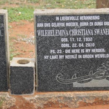 SWANEPOEL Wilehelemina Christiana 1932-2010