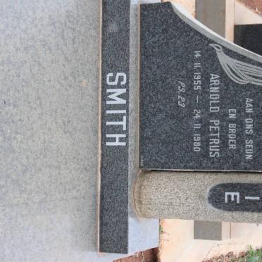 SMITH Arnoldus Petrus 1955-1980