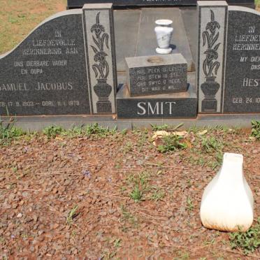 SMIT Samuel Jacobus 1903-1978 &amp; Hester Martha 1914-1978