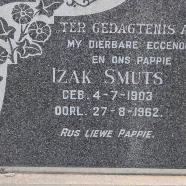 SMUTS Izak 1903-1962