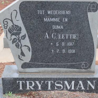 TRYTSMAN A.C. 1917-1991