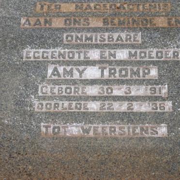 TROMP Amy 1891-1936
