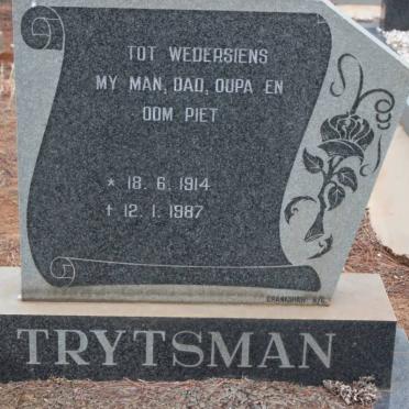 TRYTSMAN Piet 1914-1987