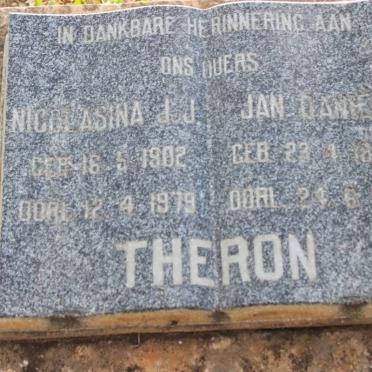 THERON Jan Daniel 1894-1950 &amp; Nicolasina J.J. 1902-1979