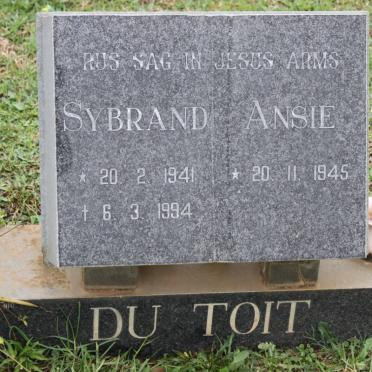 TOIT Sybrand, du 1941-1994 &amp; Ansie 1945-