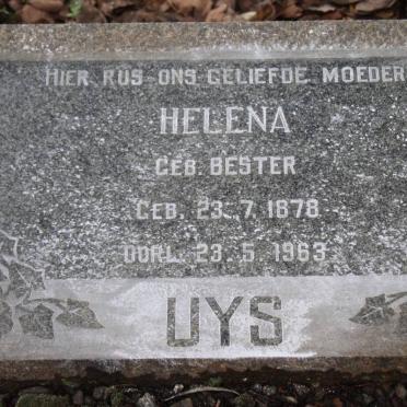 UYS Helena nee BESTER 1878-1963