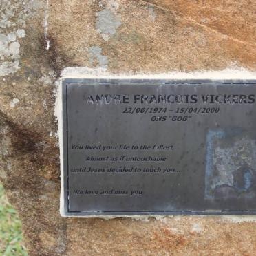 VICKERS Andre Francois 1974-2000