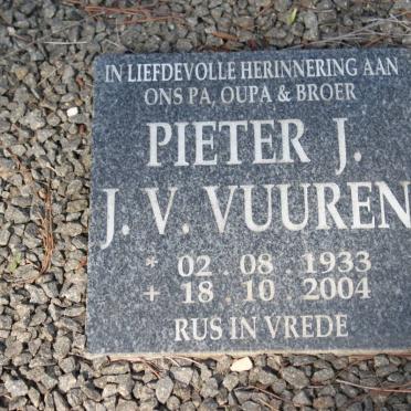 VUUREN Pieter J., J.V. 1933-2004