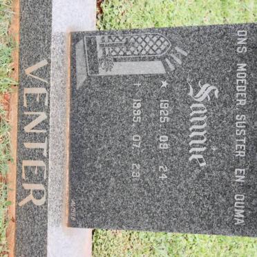VENTER Sannie 1925-1995
