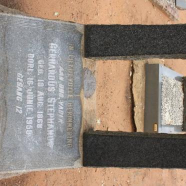 VERMAAK Gerhardus Stephanus 1868-1950