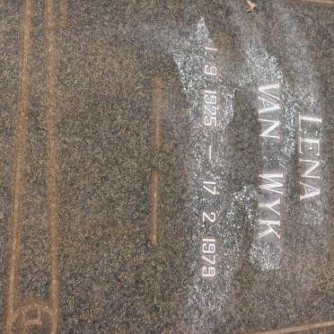 WYK Lena, van 1925-1979