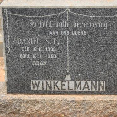 WINKELMANN Daniel S.L. 1909-1968