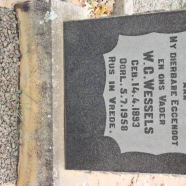 WESSELS W.G. 1893-1958