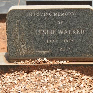 WALKER Leslie 1900-1974