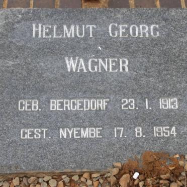 WAGNER Helmut Georg 1913-1954