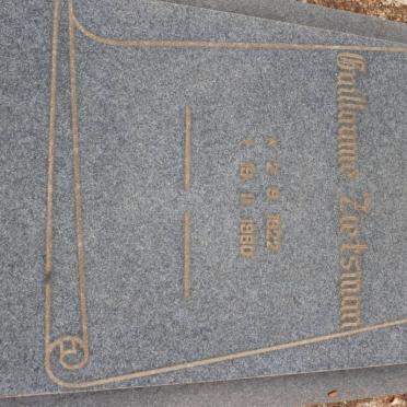 ZIETSMAN Guillaume 1922-1980