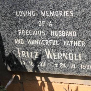 WERNDLE Fritz 1911-1996