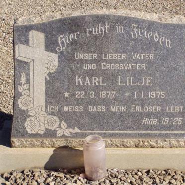 LILJE Karl 1877-1975