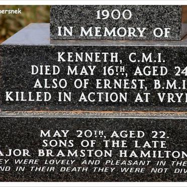 HAMILTON Kenneth -1900 :: HAMILTON Ernest- 1900