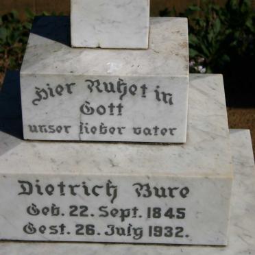 BURE Dietrich 1845-1932