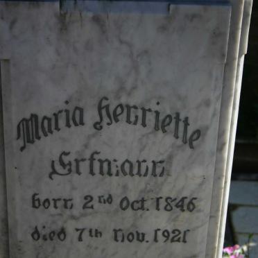 ERFMANN Maria Henriette 1846-1921