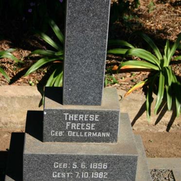 FREESE Therese nee OELLERMANN 1896-1982