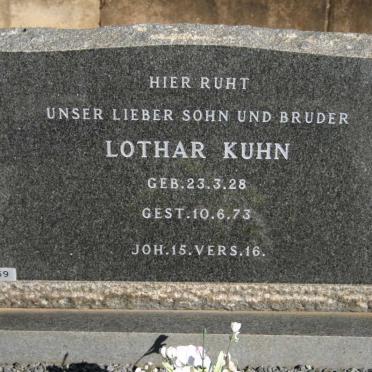 KUHN Lothar 1928-1973