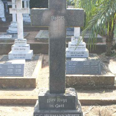 MEREIS C.G. Hermann 1863-1928 &amp; Elisabeth Therese Erna 1894-1945