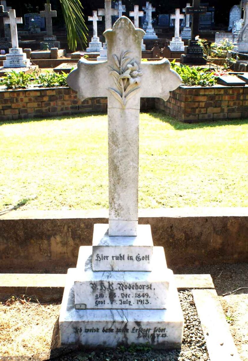 RODEHORST P.A.K. 1849-1913